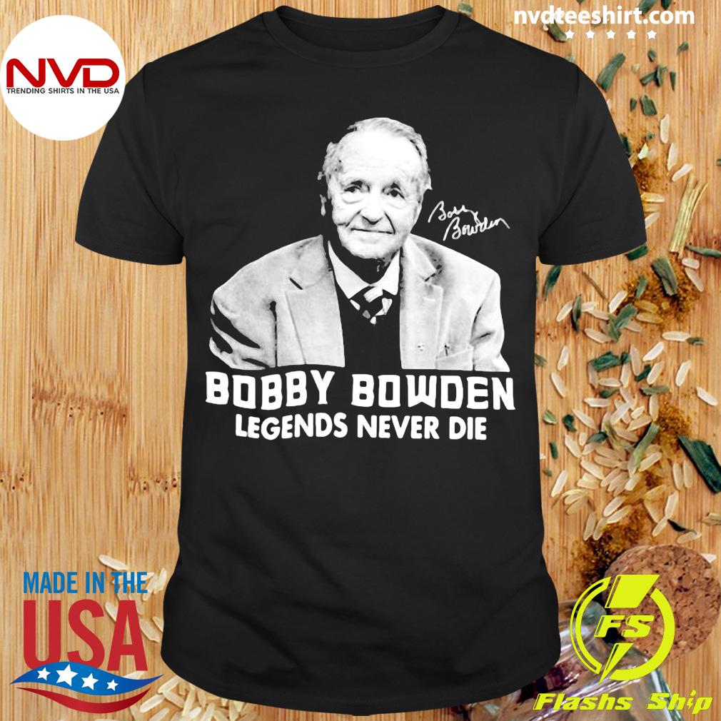 bobby bowden tribute shirt