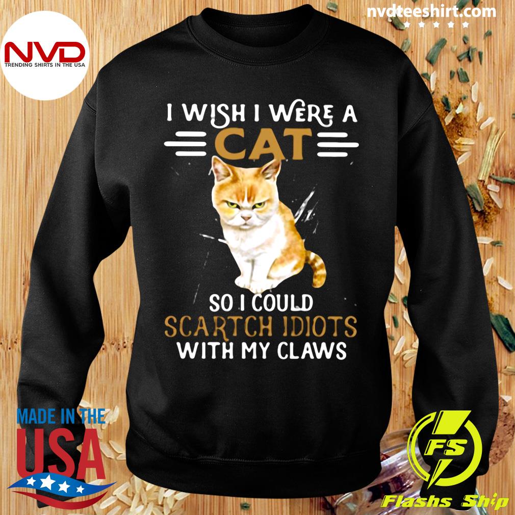 claws cat shirt