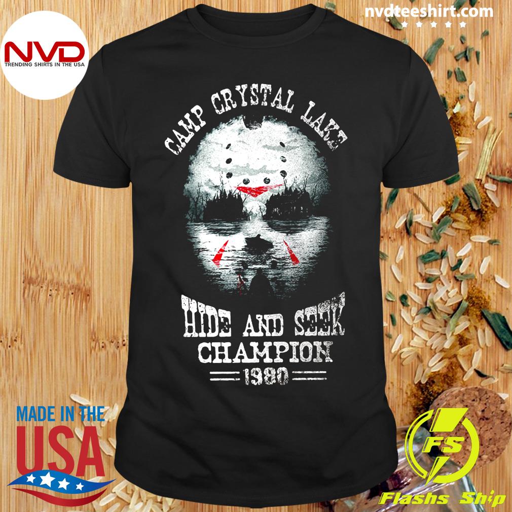 Killer Sacasm Shirt Horror Champion Crystal Lake Shirt Jason Voorhees Shirt Killer Champion Shirt Hide and Seek World Champion Shirt