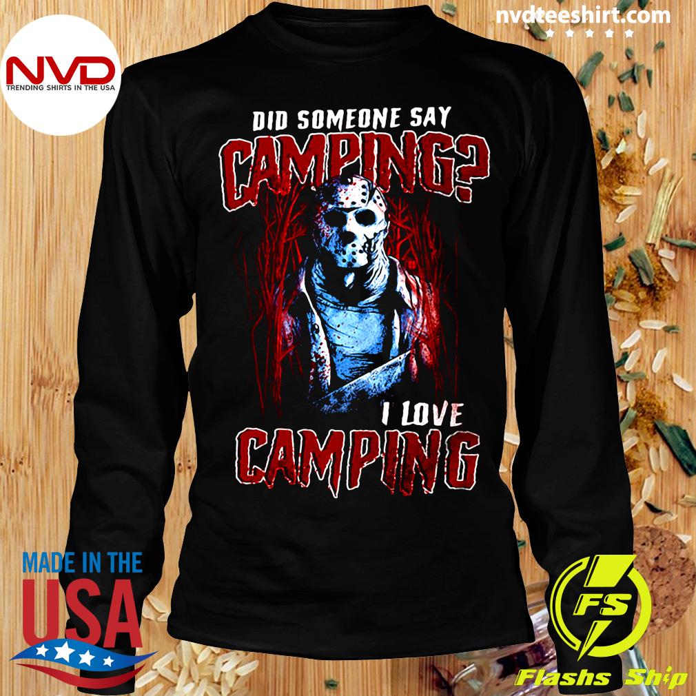 camping for beginners jason shirt