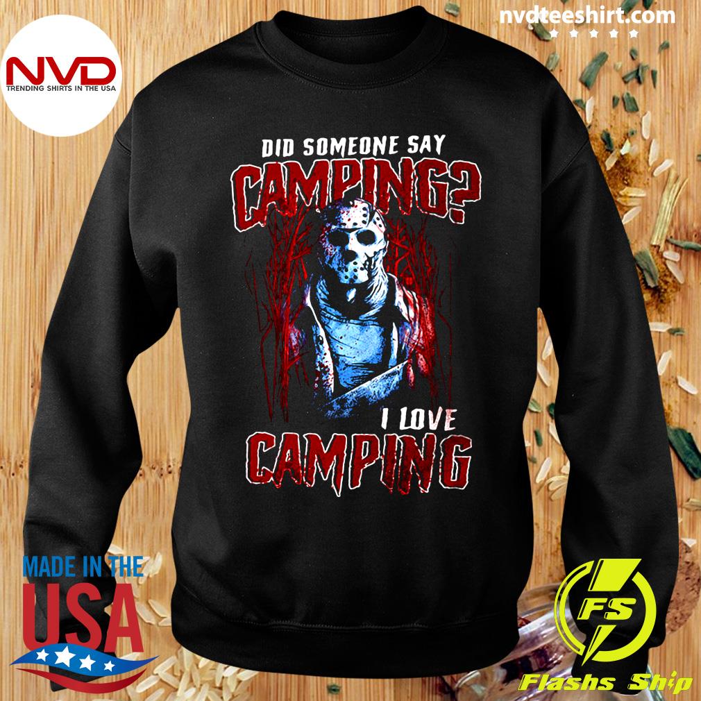 camping for beginners jason shirt