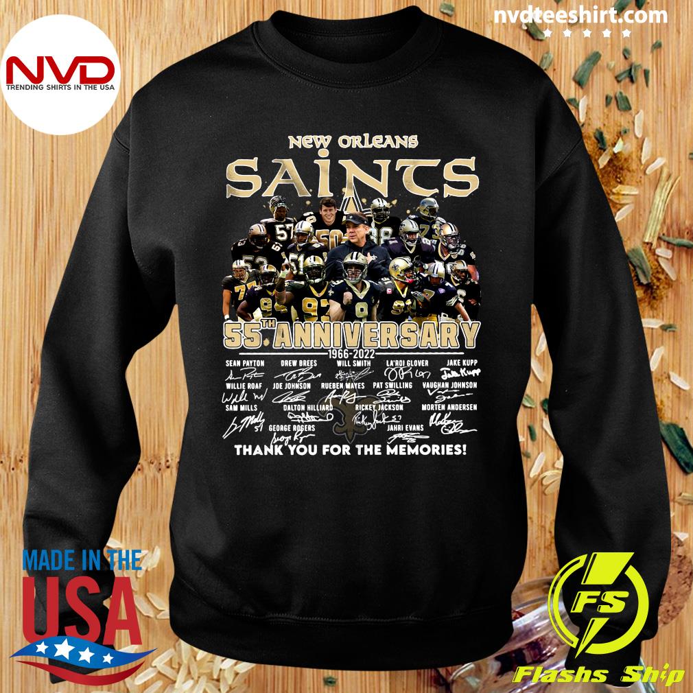 saints 50th anniversary shirt