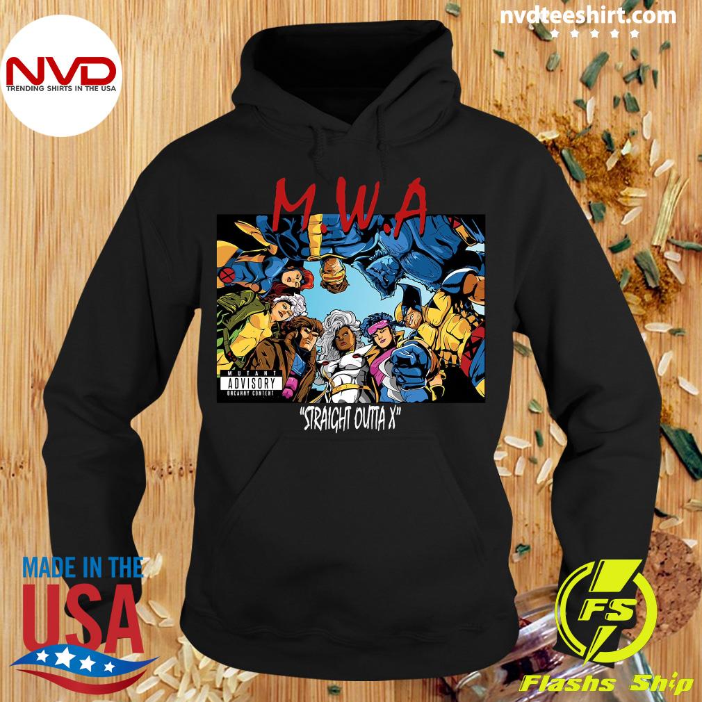 Official Straight Outta X Animated Rap Album Cover NWA T-shirt