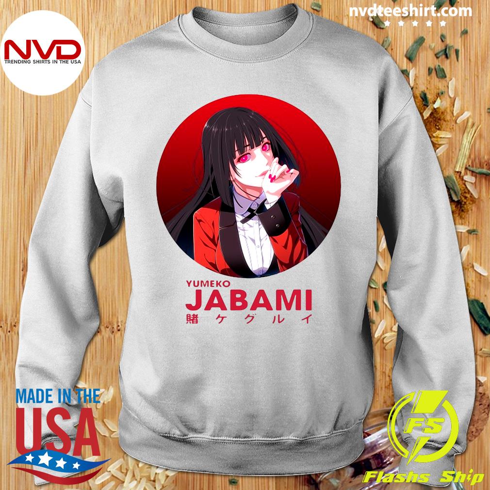 Official Yumeko Design Arts Jabami Anime Vaporwave Kakegurui