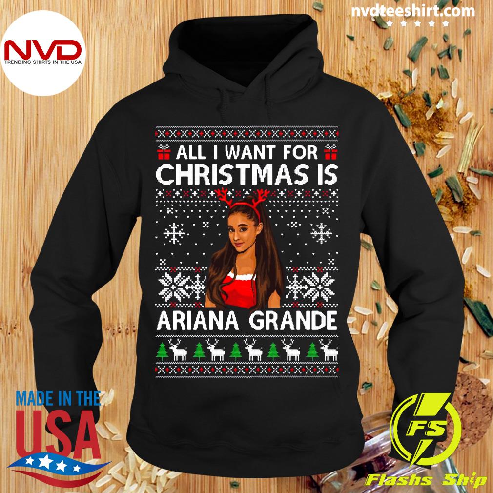 Ariana grande ugly 2025 christmas sweater