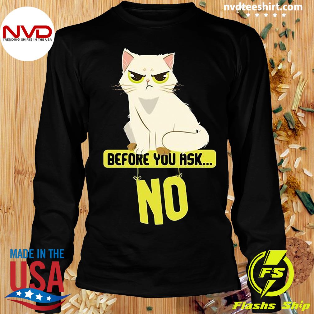 no cat shirt