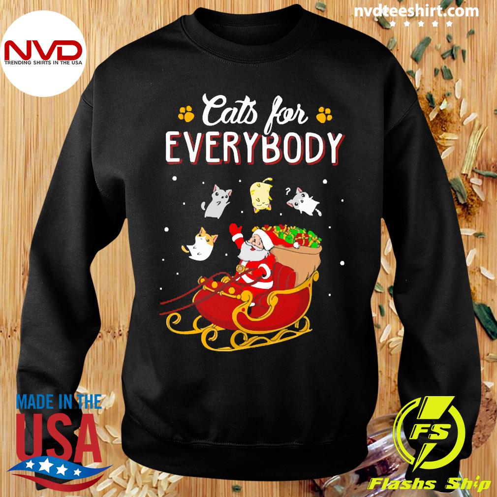 cats for everybody sweater