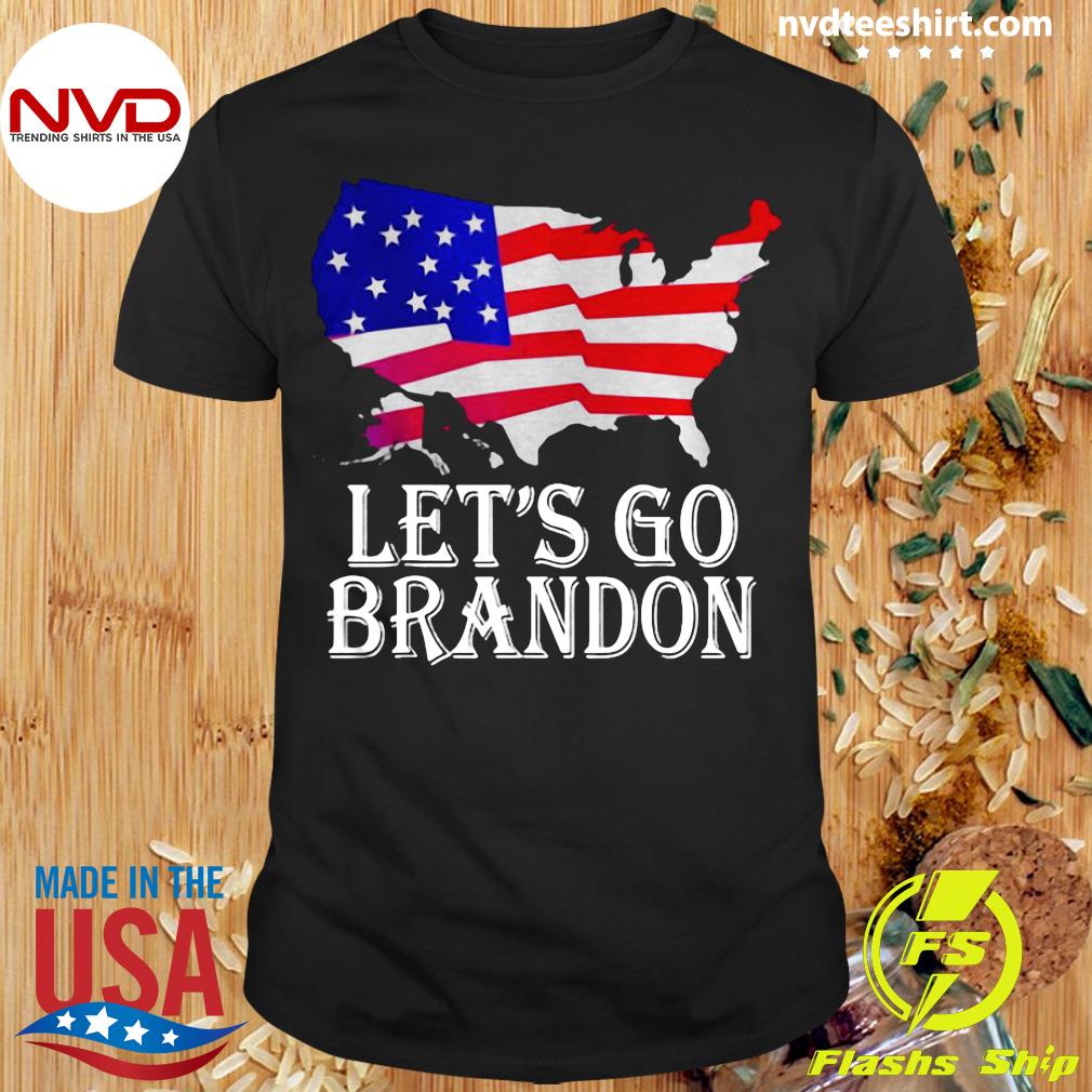 Official Let S Go Brandon Flag Usa T Shirt Nvdteeshirt