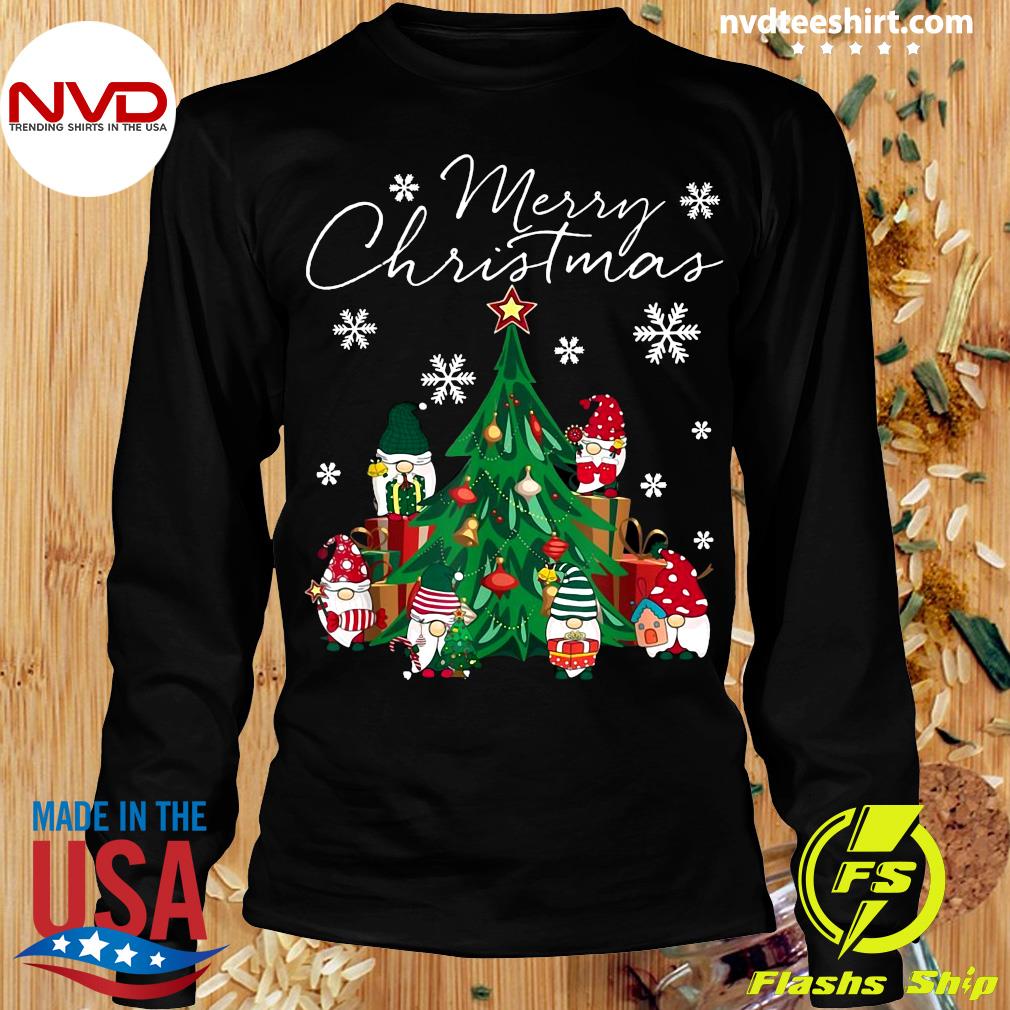 christmas gnomies t shirt