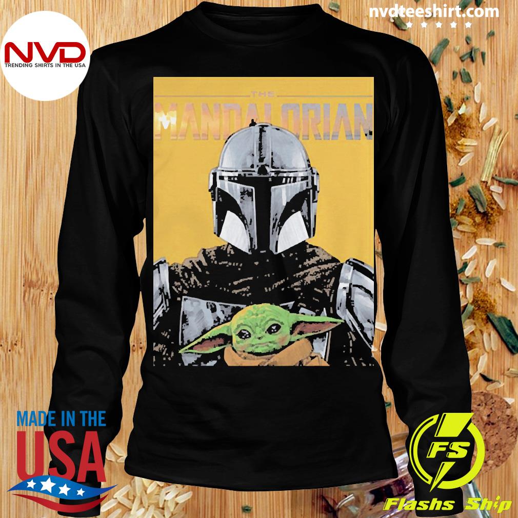 Star Wars The Mandalorian And Baby Yoda Shirt - NVDTeeshirt