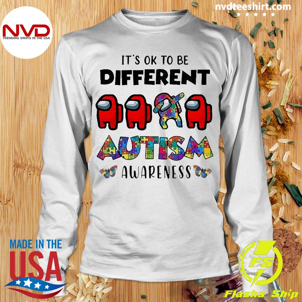 Autism New York Yankees It's Ok To Be Different Shirt - Teeshirtbear