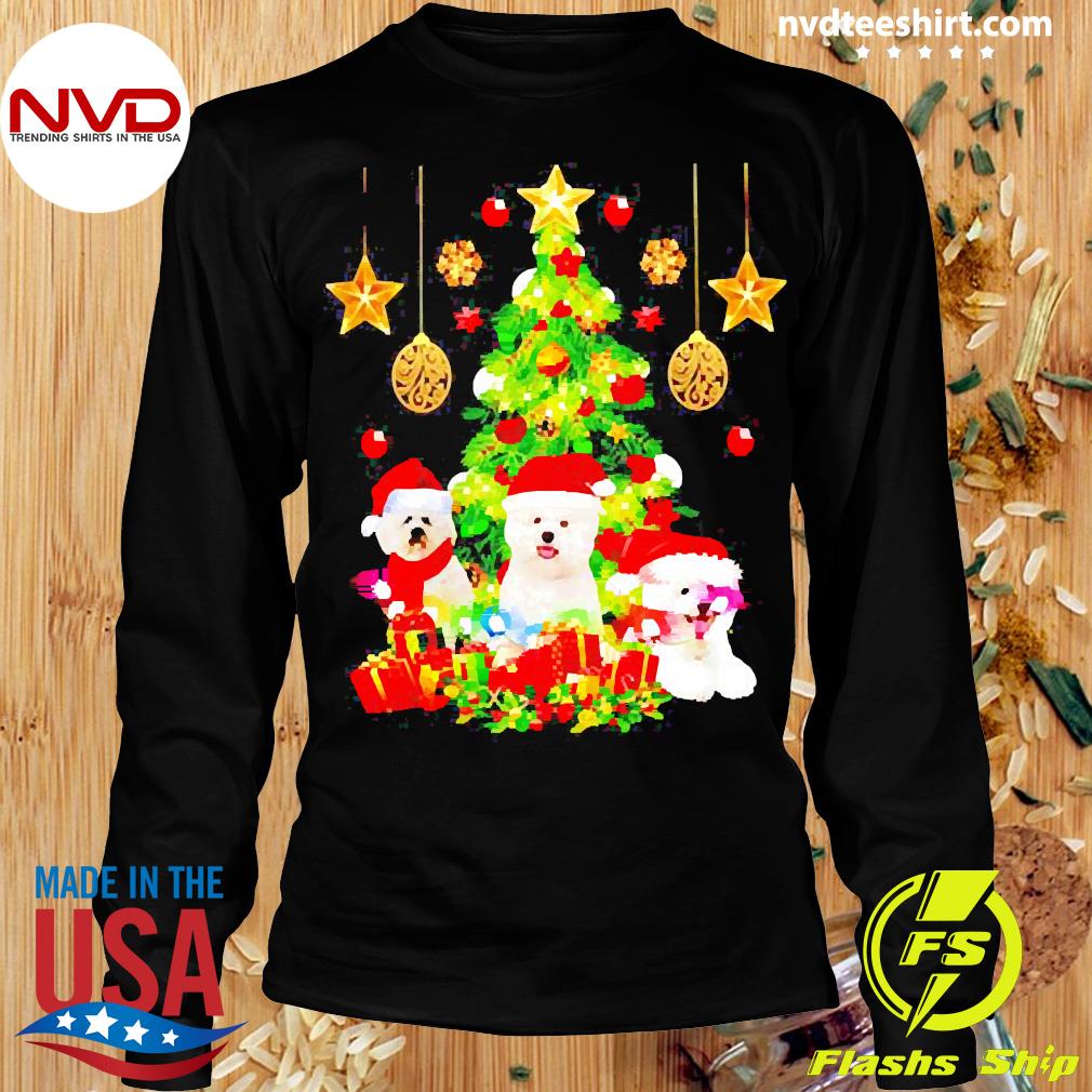 bichon frise christmas jumper