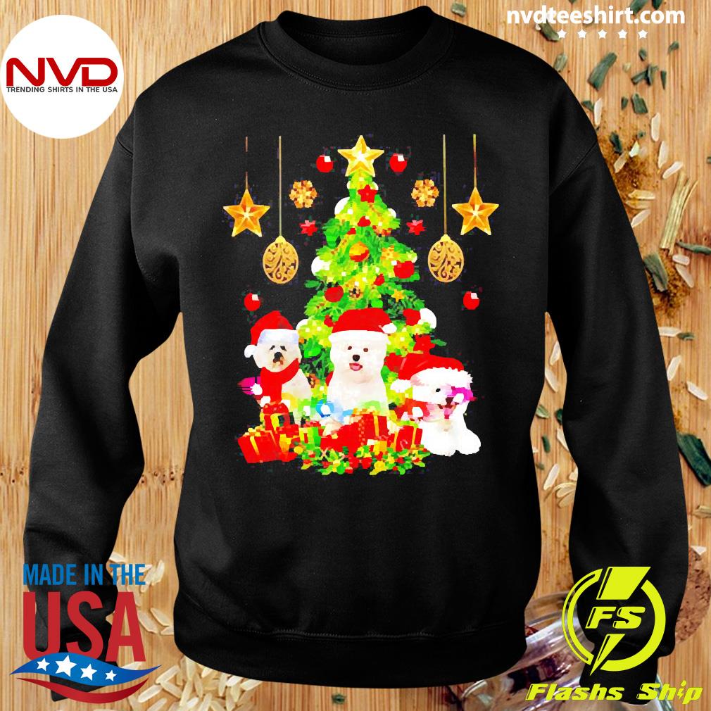 bichon frise christmas jumper