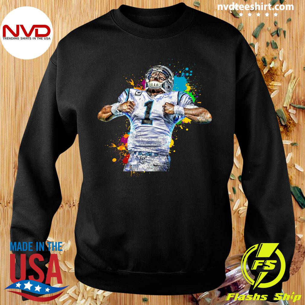 Official Cam newton carolina panthers T-shirt, hoodie, tank top, sweater  and long sleeve t-shirt