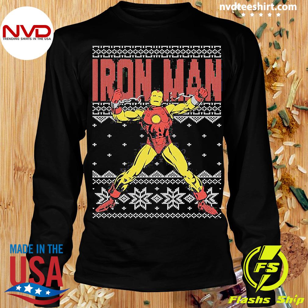 Iron man hotsell christmas sweater