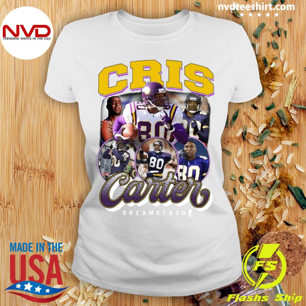 Official 2021 Cris carter dreamathon justin jefferson dreamathon merch  shirt, hoodie, sweater and long sleeve