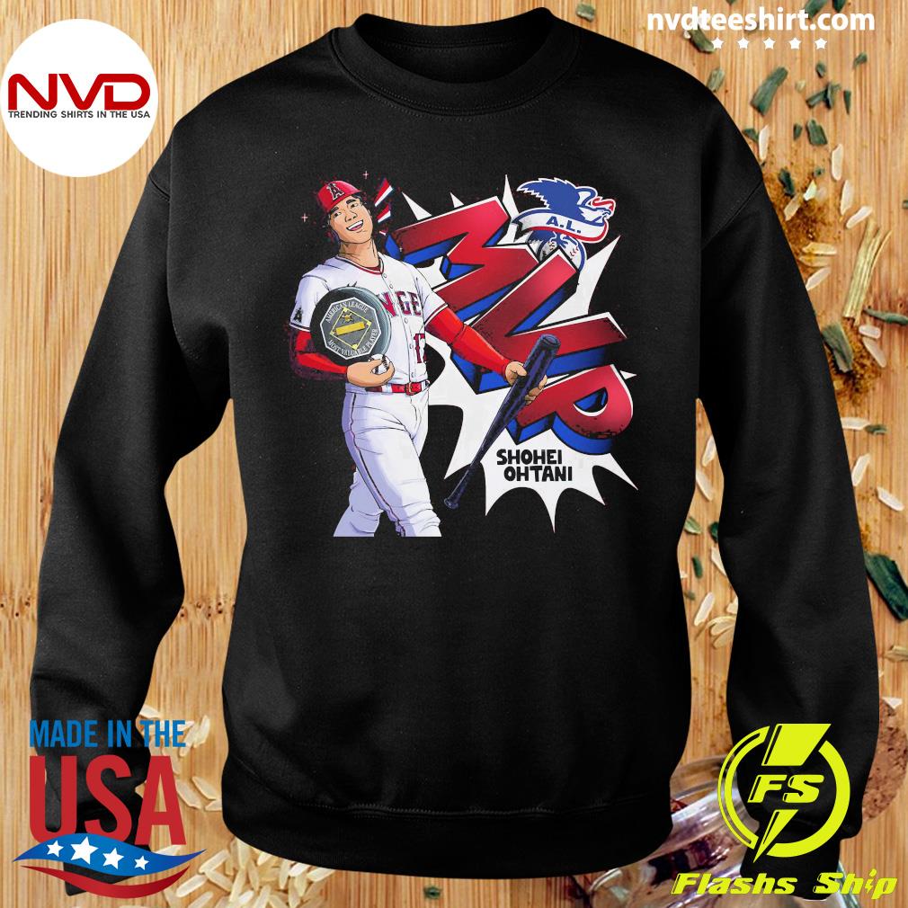 Original Shohei Ohtani Mlb Los Angeles Angels Red T-shirt,Sweater, Hoodie,  And Long Sleeved, Ladies, Tank Top