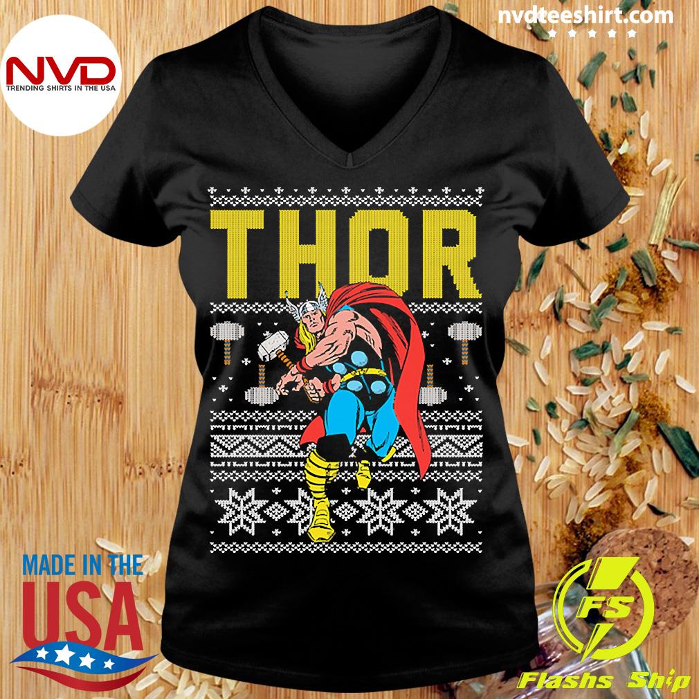 thor ugly christmas sweater
