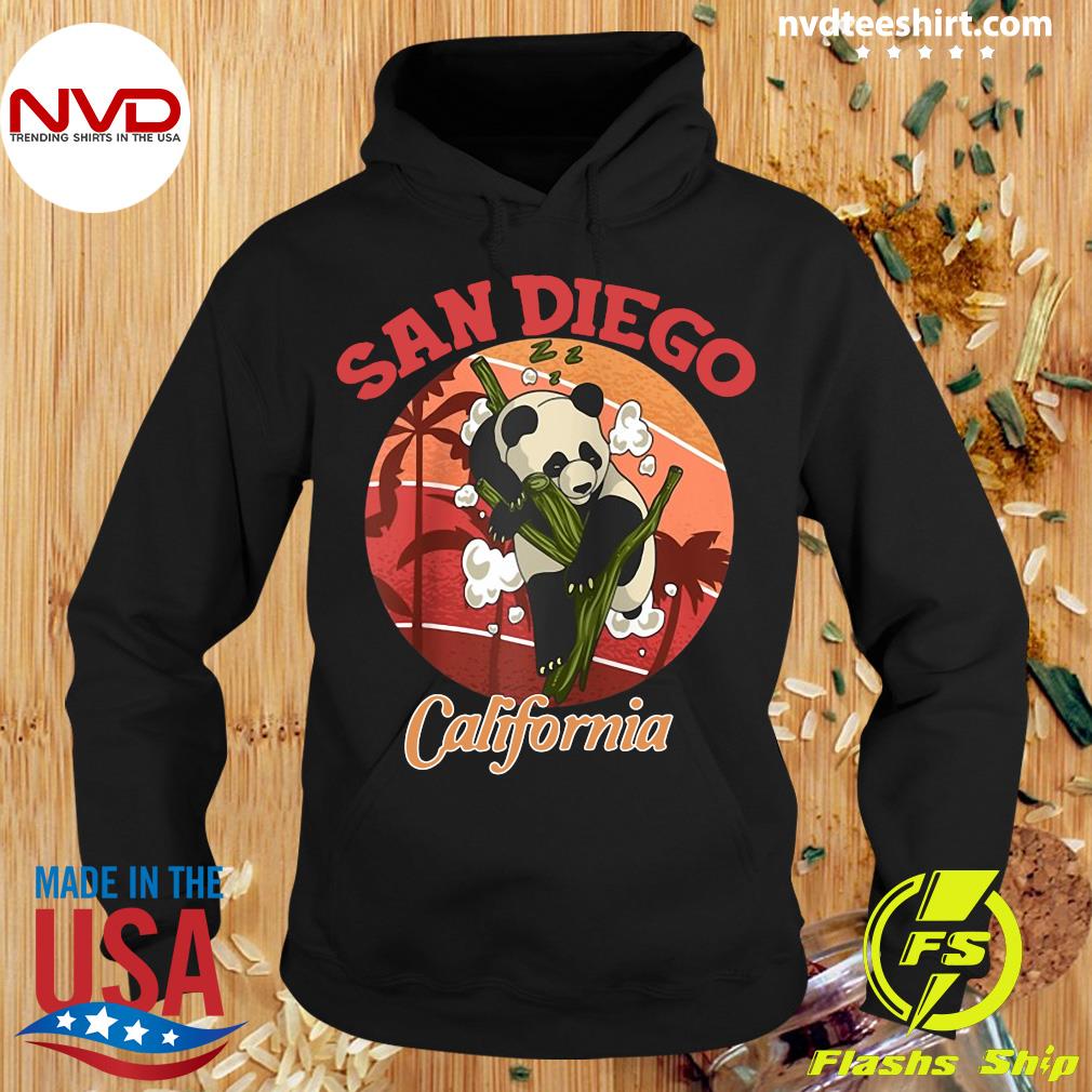 San Diego Shirt-Retro Panda Zoo-California State Tank Top