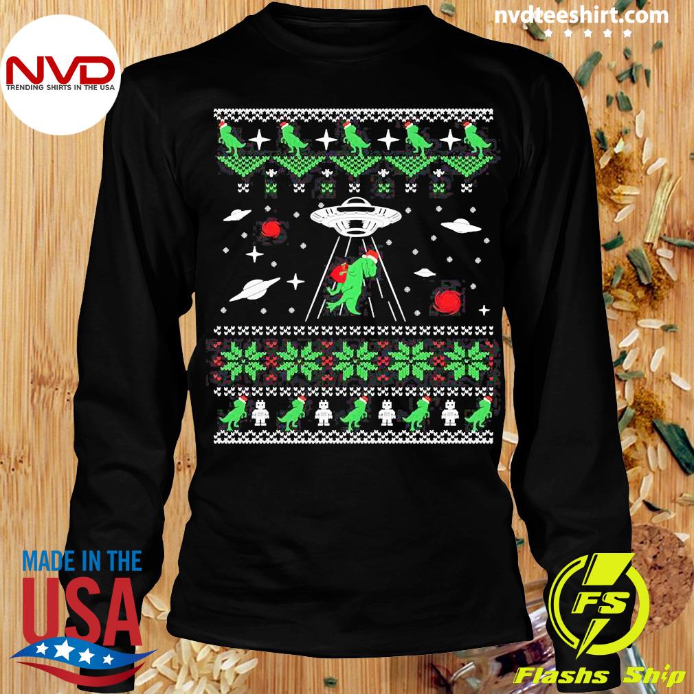 Alien Ufo Ugly Christmas Sweater Shirt