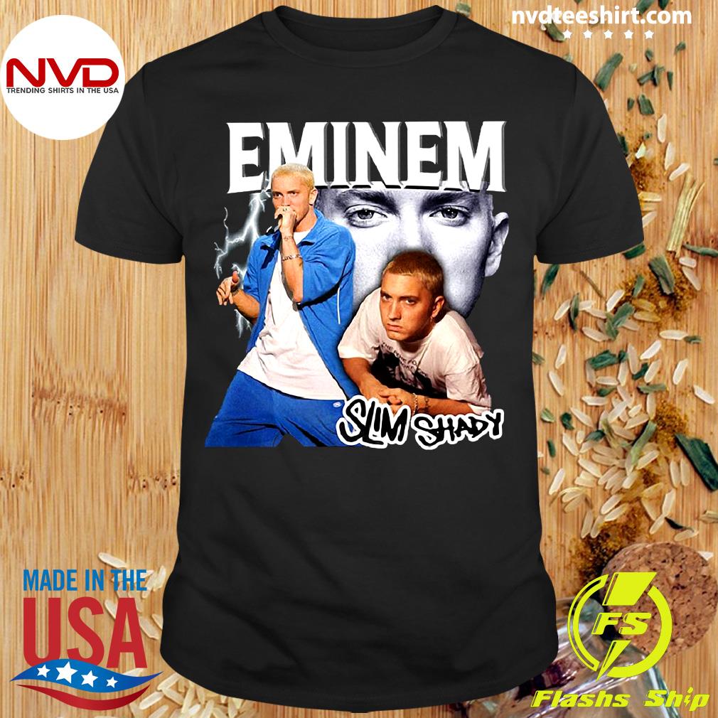 Official Eminem Slim Shady 90s T-shirt - NVDTeeshirt