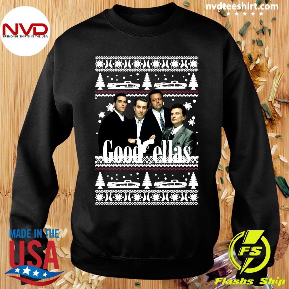 Official Goodfellas Ugly Christmas Sweater T shirt NVDTeeshirt