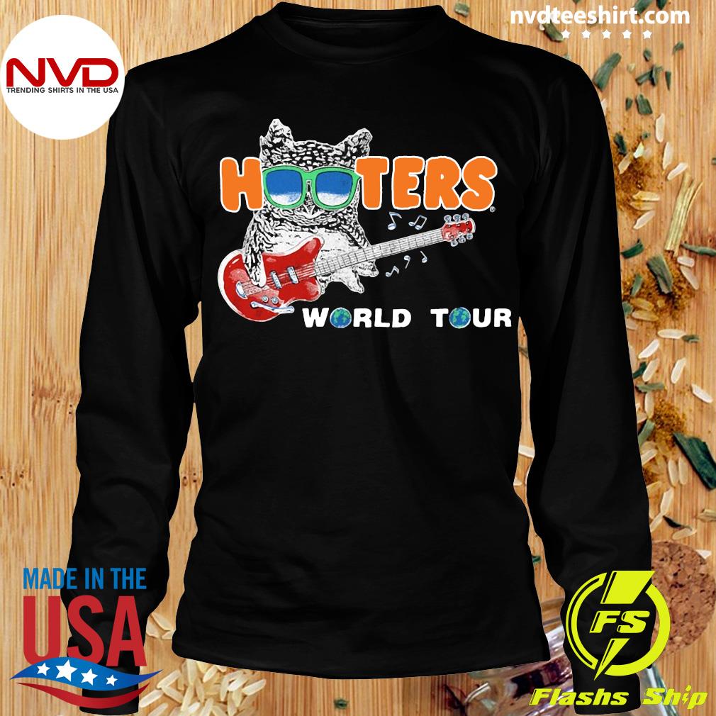 black hooters outfit long sleeve