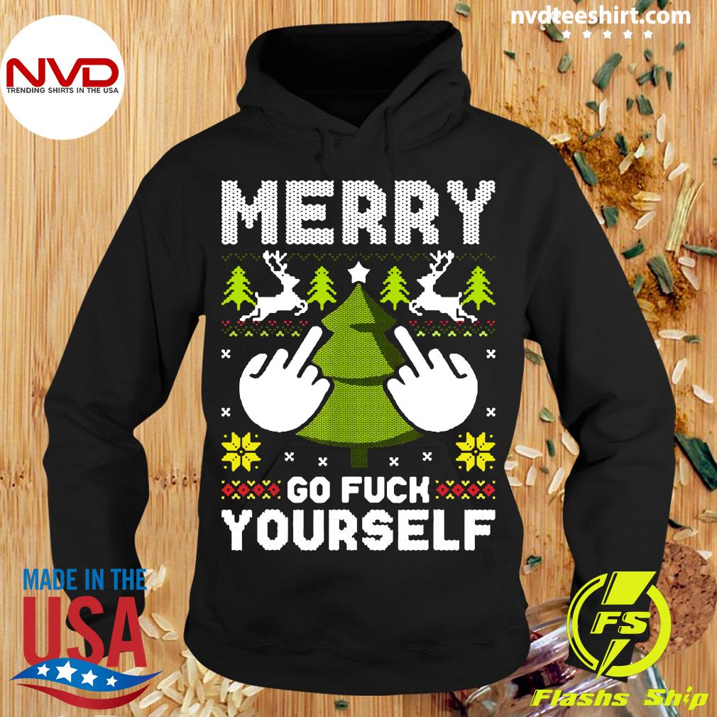 Merry go hotsell f yourself sweater