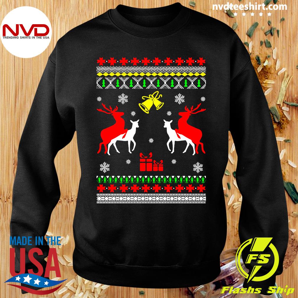 Reindeer banging sale sweater