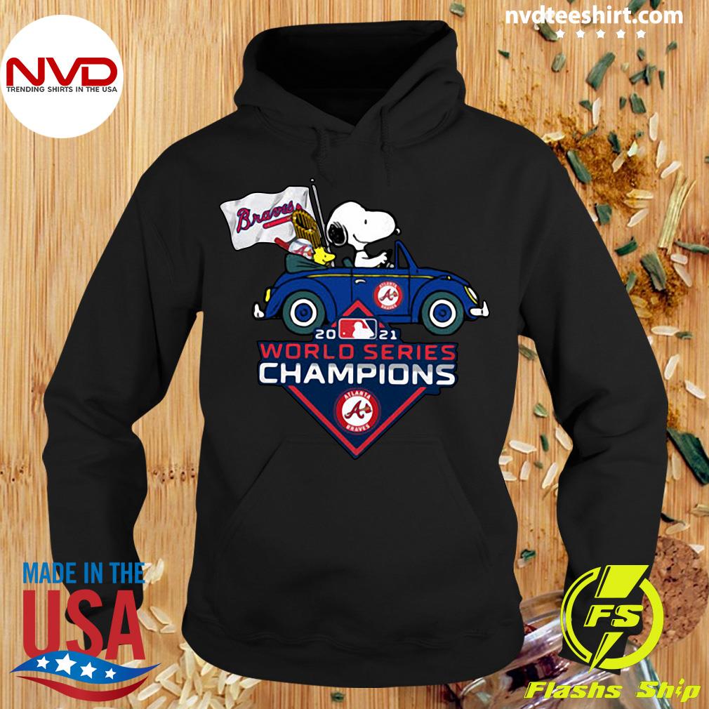 Snoopy Atlanta Braves World Series Champions 2021 Shirt