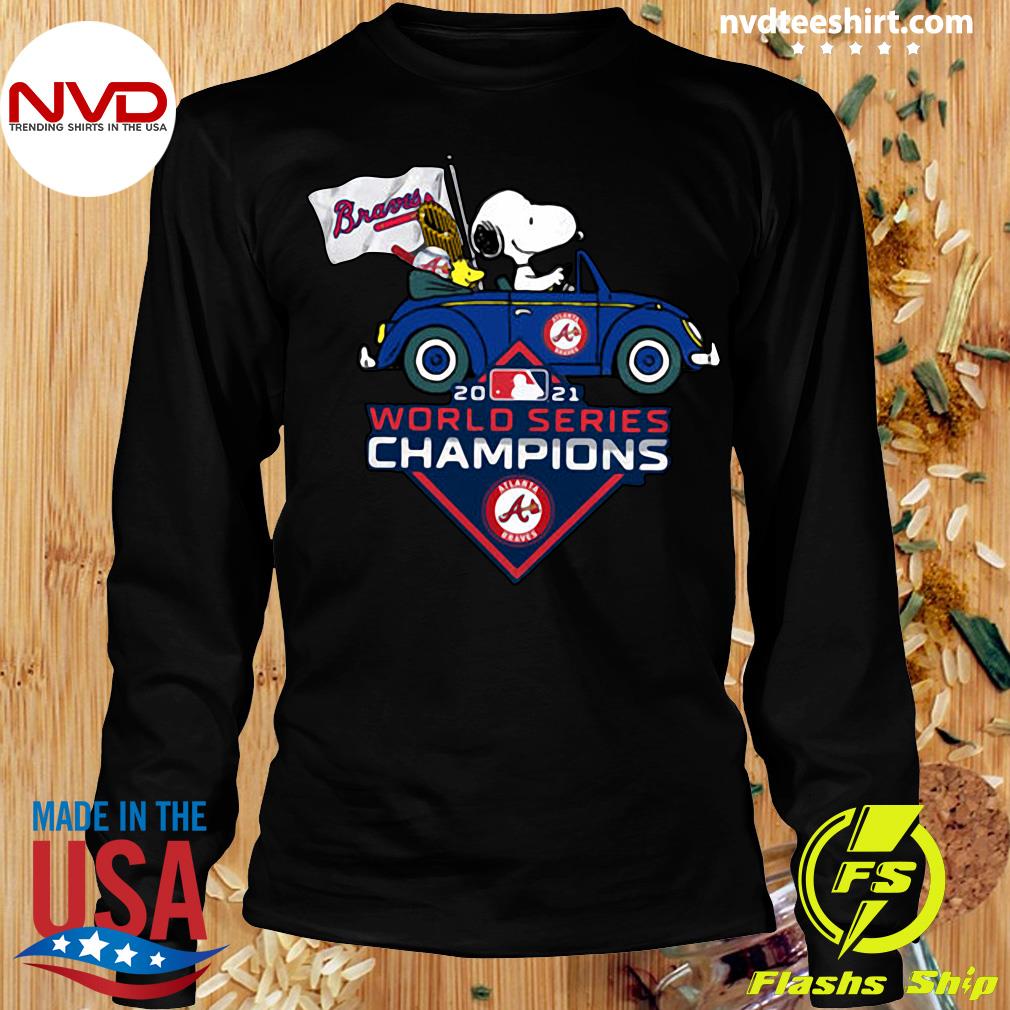 Official Atlanta Braves 2021 World Series Champions Merchandise T-shirt -  NVDTeeshirt