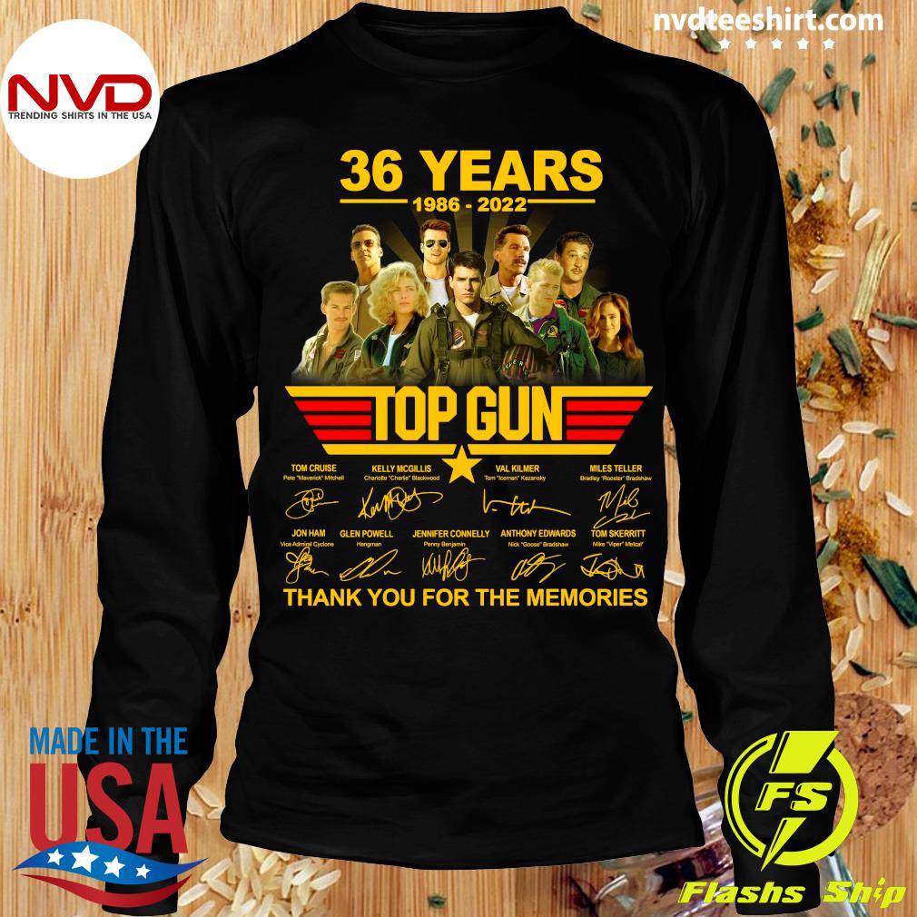 Top Gun 1986-2022 Women's T-Shirt by Mil Merchant - Pixels