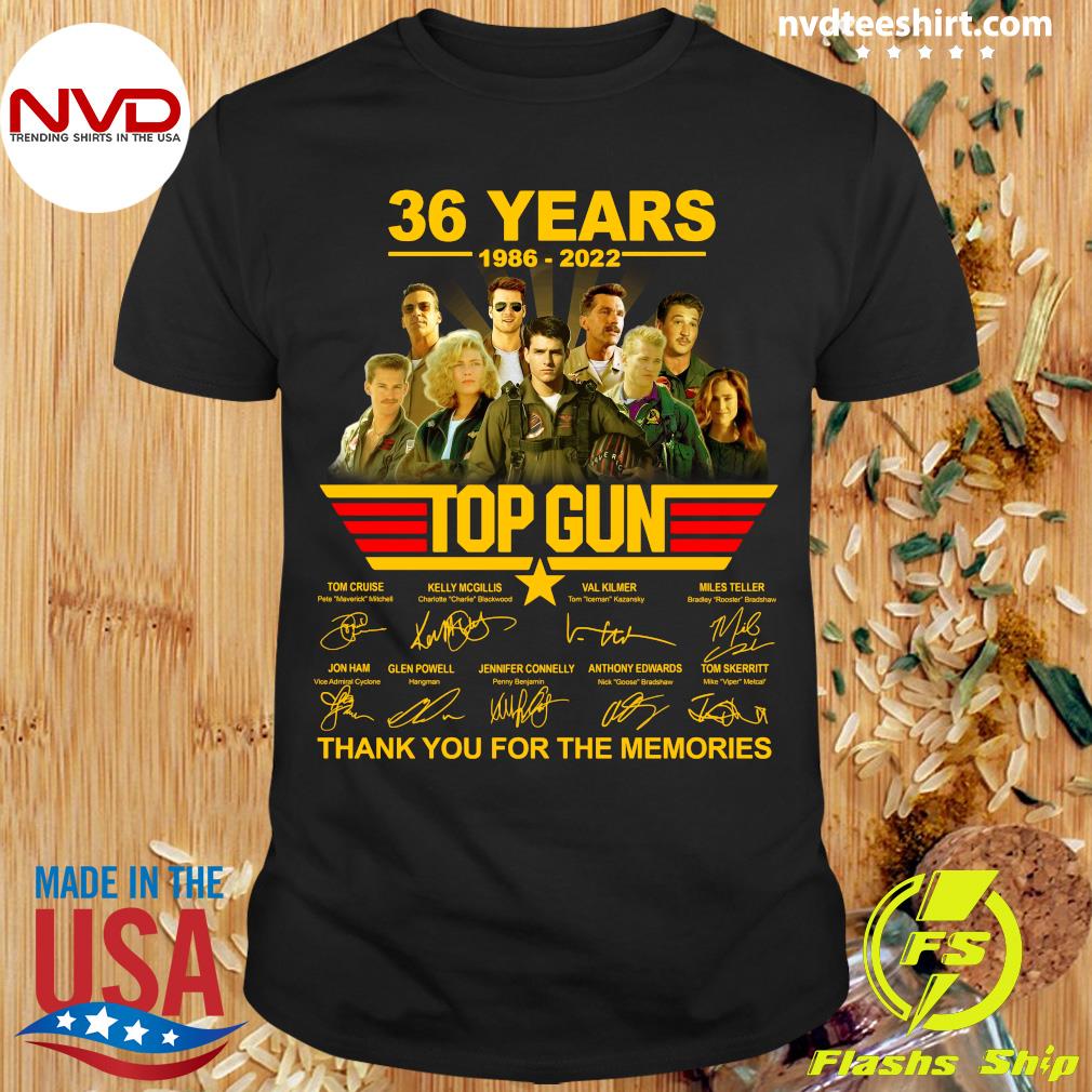 Top Gun 1986-2022 Women's T-Shirt by Mil Merchant - Pixels