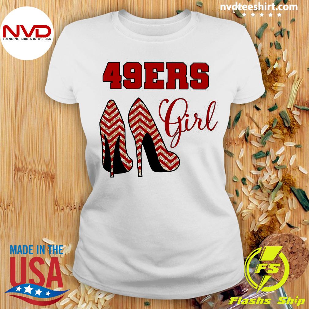 ladies 49ers shirts