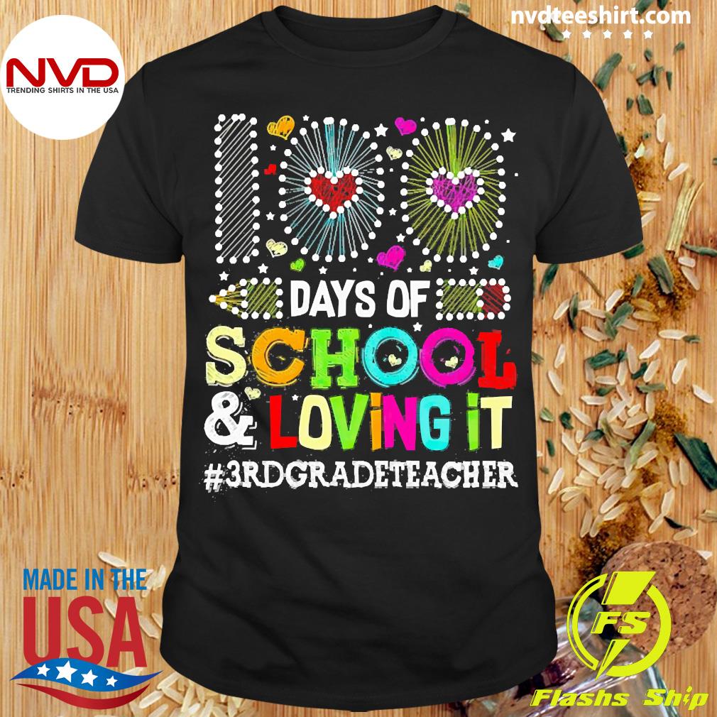 Happy 100th Day Of School Tees By Clousky Co I've Loved My Class 100 Days of School Funny Teacher Women Throw Pillow 16x16 Multicolor