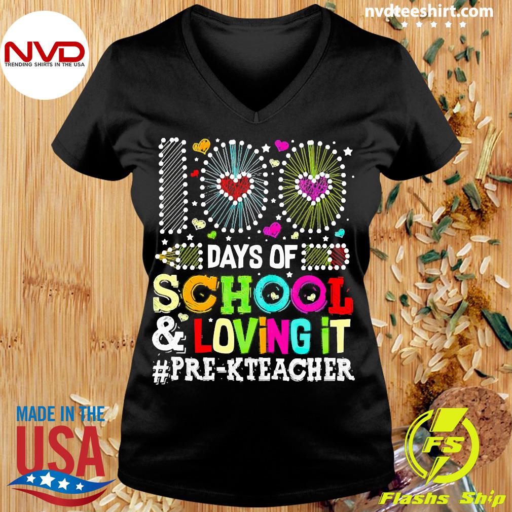 100 days of pre k shirt