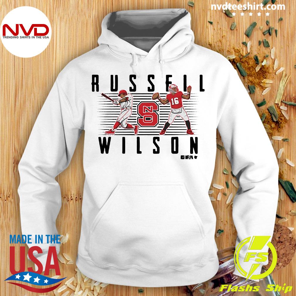 Russell Wilson Nc State Football And Baseball Shirt, hoodie, sweater, long  sleeve and tank top