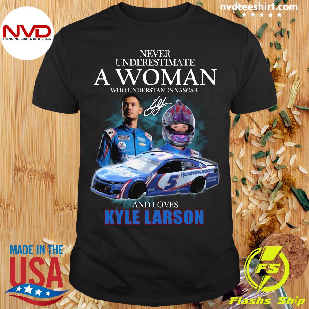 Kyle larson nascar shirts Clearance