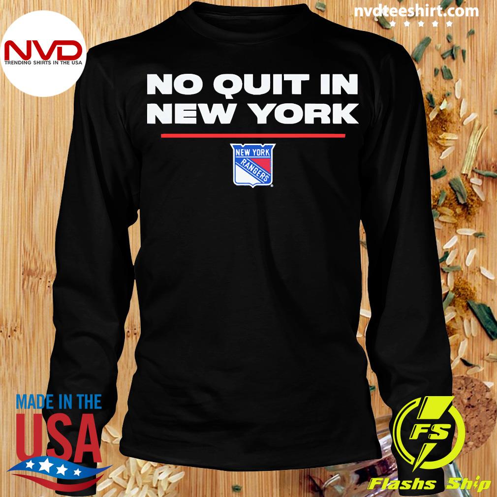New York Rangers No Quit Unisex T-Shirt - Teeruto