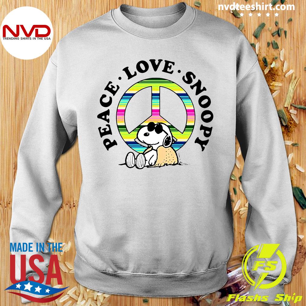 Snoopy Peace Love San Diego Padres Shirt - Shibtee Clothing