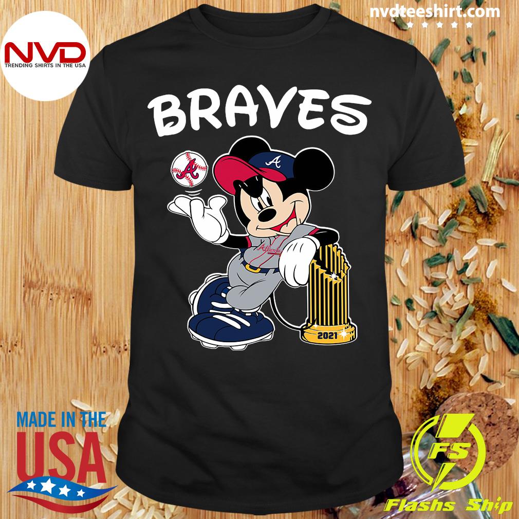 Official Atlanta Braves 2021 World Series Champions Merchandise T-shirt -  NVDTeeshirt