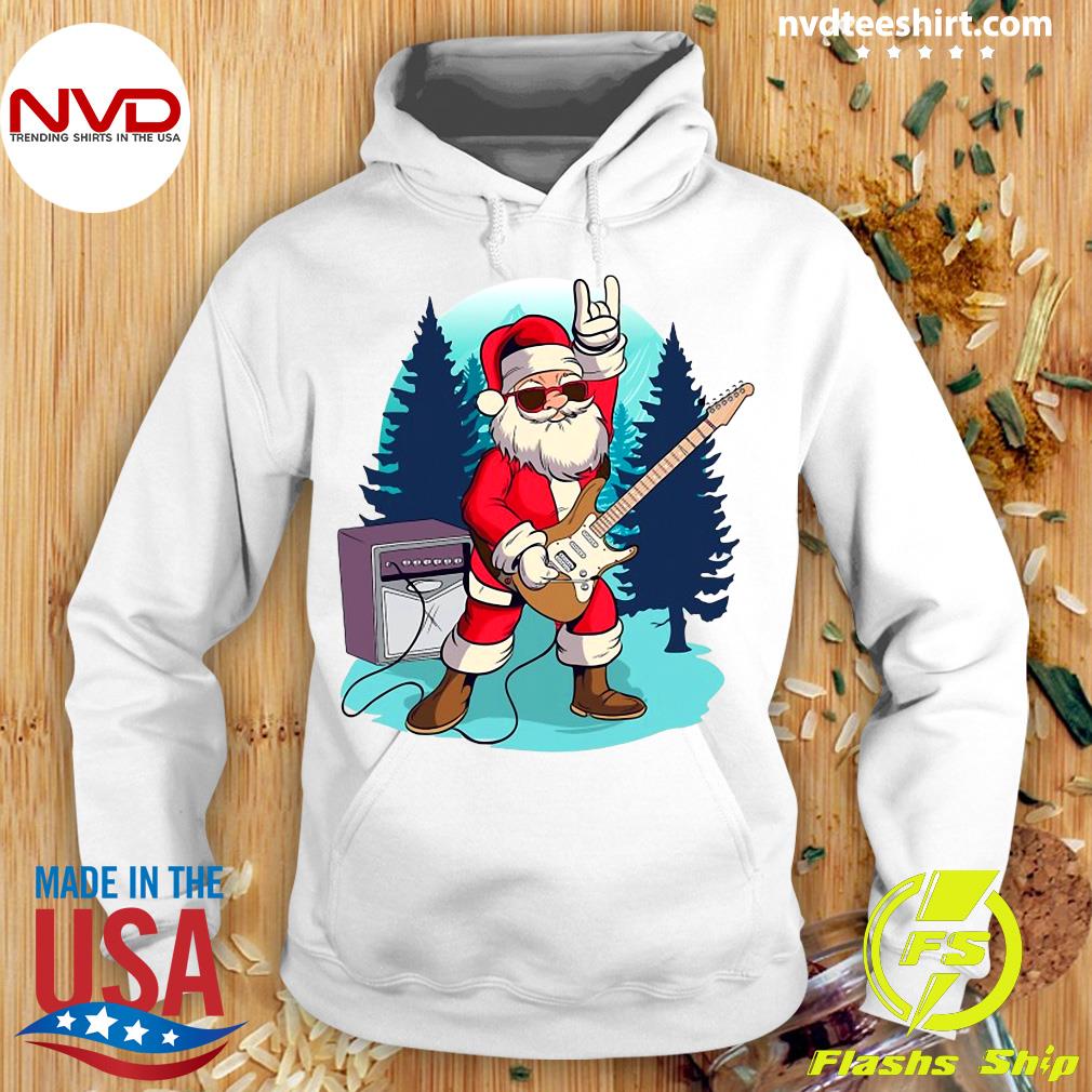 Sweat Col Rond Coton Sweatshirt KISS - Père Noël De Detroit Rock City - Collection Officielle Sweatshirt KISS Père Noël Detroit