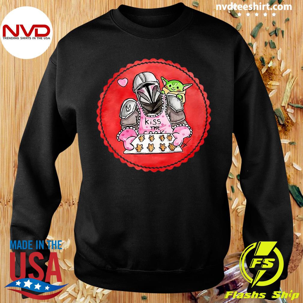 star wars the mandalorian the child red christmas sweatshirt