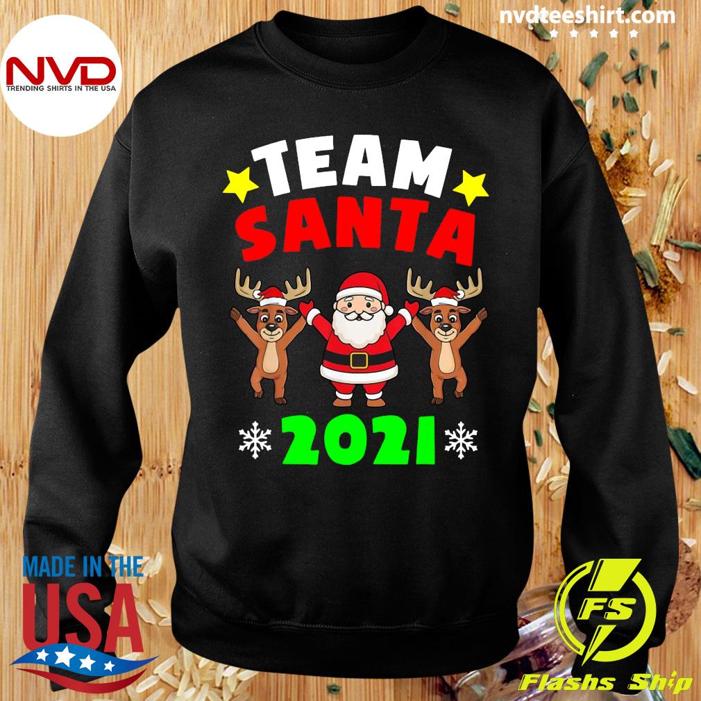 team santa sweater