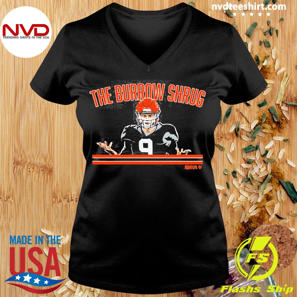 The Joe Burrow Shrug shirt, hoodie, sweatshirt and tank top