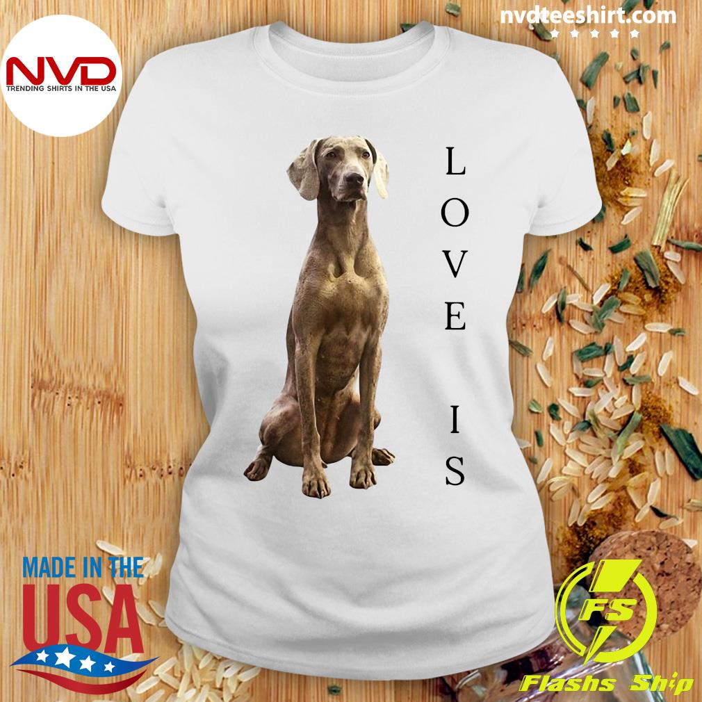 weimaraner mom shirt