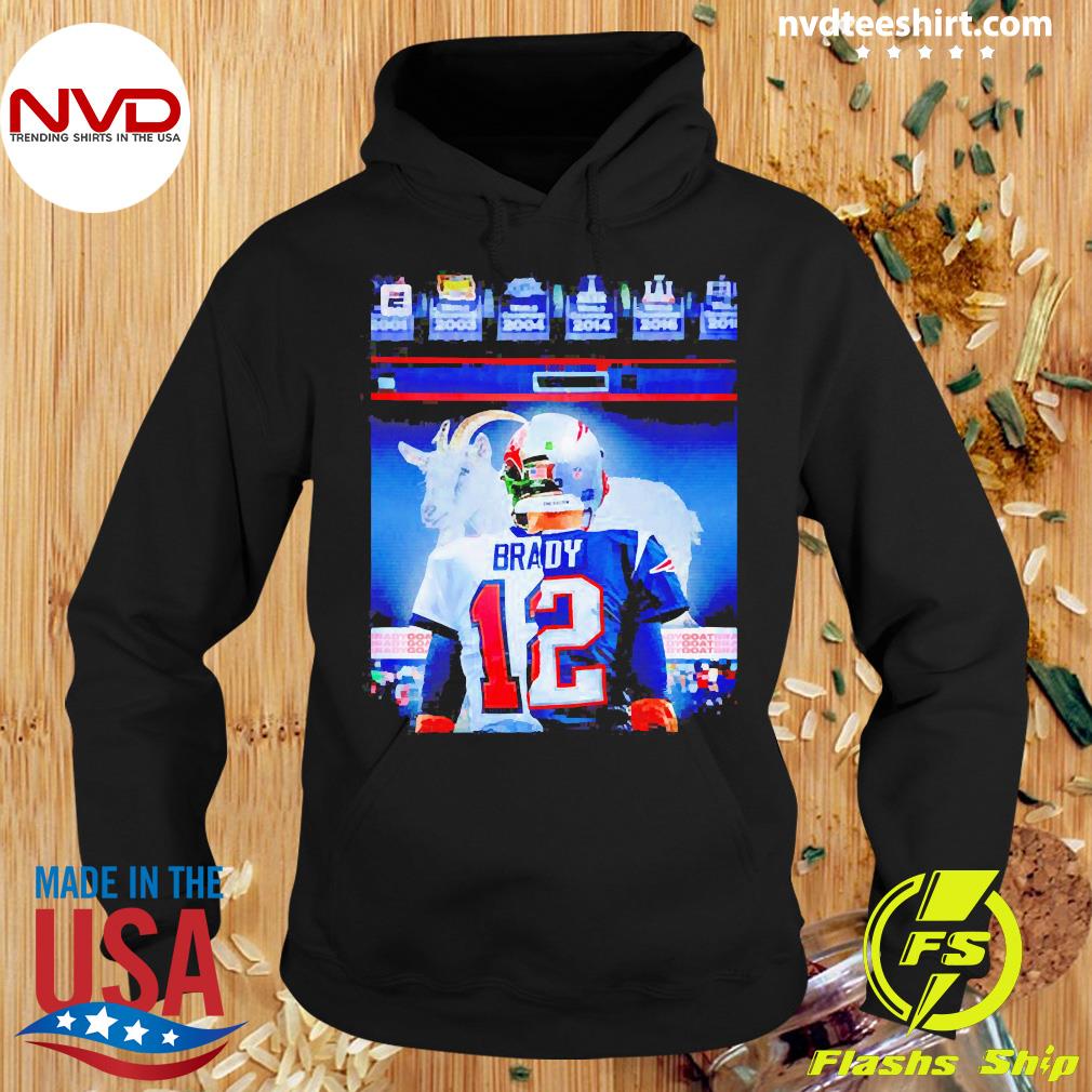 12 Goat Tom Brady Buccaneers Retiring New Shirt, hoodie, sweater, long  sleeve and tank top