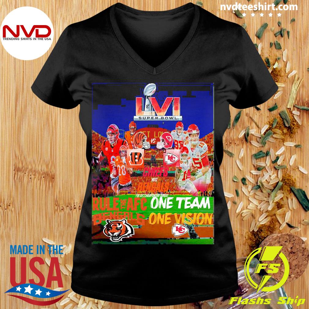 Chiefs Vs Bengals AFC Conference Championship 2022 Super Bowl T-Shirt -  REVER LAVIE