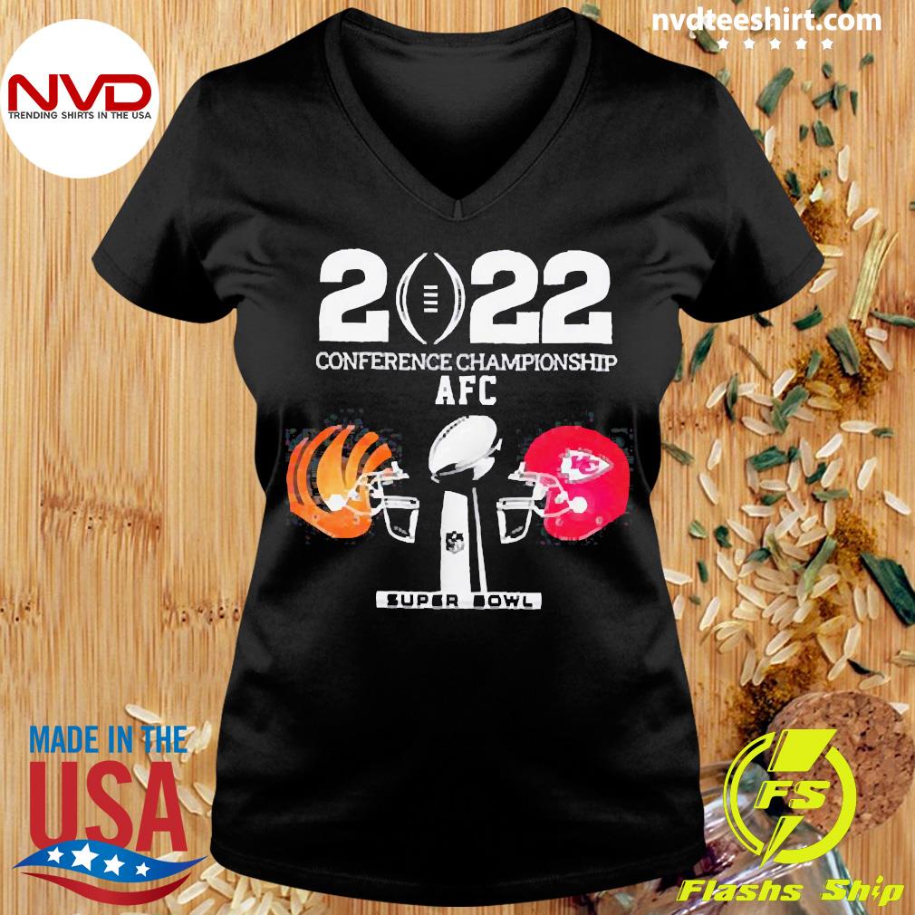 Chiefs Vs Bengals AFC Conference Championship 2022 Super Bowl T-Shirt -  REVER LAVIE