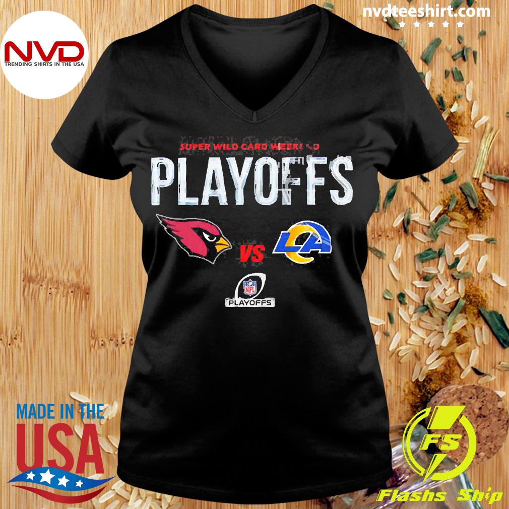 Arizona cardinals vs los angeles rams 2022 super wild card playoffs shirt,  hoodie, sweater, long sleeve and tank top